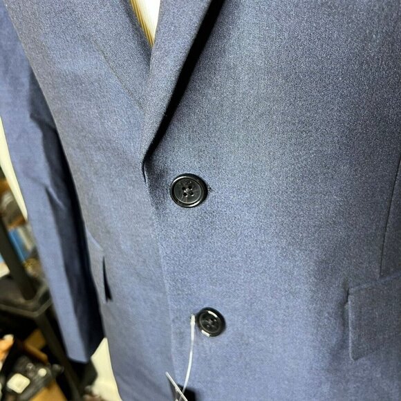 J.Crew Mens $398 Performance Suit Jacket Navy Size 42R AU591 - Picture 8 of 12